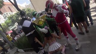Giving away kisses in CDMX, with a skirt I went out the day of the LGBT march, would you like a little kiss or a blowjob next time? (Leave your comment) - 3 image
