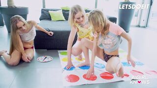 Sexy Babes Rebecca Volpetti, Emily Cutie & Kinuski Sensual Lesbian Fuck - A GIRL KNOWS