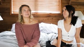 Ersties - First Time Canadian Has Steamy Shower With Friend - 13 image