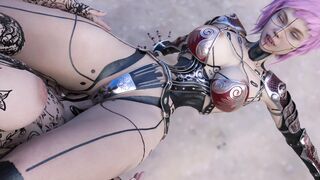 Vampire Cyber - Stop on the mountain - Animation - 13 image