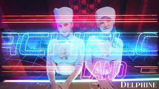 Delphine Films- Sexual Video Game Fantasy Becomes Reality With Kayley Gunner and Jewels Blu - 2 image