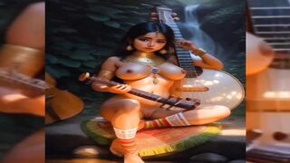 Indian desi village's Horny girls Ai stable transformation part 2.. This video make you cum too quick.. - 2 image