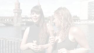 Ersties - Lesbian Lovers in Berlin Take Turns Fingering Each Other - 13 image