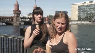 Ersties - Lesbian Lovers in Berlin Take Turns Fingering Each Other - 7 image