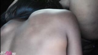 Ebony Lesb Fuck Porn with Squiring Orgasm Outdoor Public Backseat with nice woman - 12 image