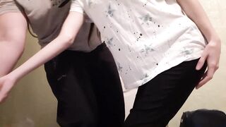 She thanked me for my gift with cunnilingus - Lesbian Illusion Girls - 2 image