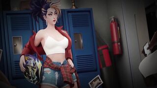 Akali Hentai 3d porn - 8 image