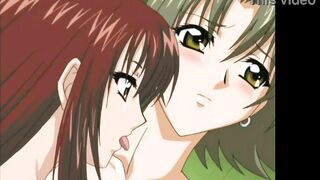 Hentai lesbian newswoman gets licked - 7 image