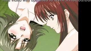 Hentai lesbian newswoman gets licked - 9 image