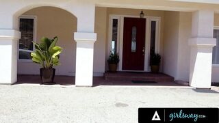 GIRLSWAY - Pervert Stacked Stepmom Bangs Her Hot Stepdaughter Mackenzie Mace With Her Divorce Lawyer - 2 image