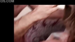 Holly Wellin And Chelsie Rae Enjoy an Anal Threesome on the Couch - 9 image