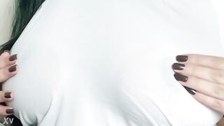 Breasts in wet blouse - 7 image