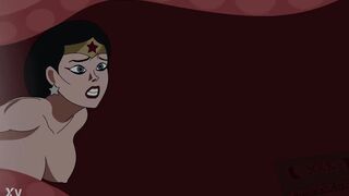 DC Giganta Femdom Masturbation with wonder Woman - 13 image