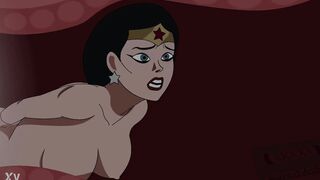 DC Giganta Femdom Masturbation with wonder Woman - 15 image