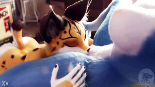 Furry chupando a buceta de outra furry - 13 image