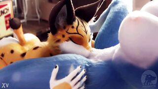 Furry chupando a buceta de outra furry - 15 image