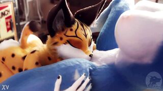 Furry chupando a buceta de outra furry - 3 image