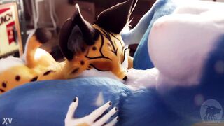 Furry chupando a buceta de outra furry - 5 image