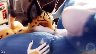 Furry chupando a buceta de outra furry - 6 image