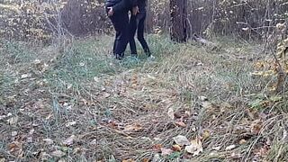 Accidentally filmed real lesbian sex in the forest - Lesbian Illusion Girls - 1 image