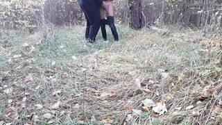 Accidentally filmed real lesbian sex in the forest - Lesbian Illusion Girls - 5 image