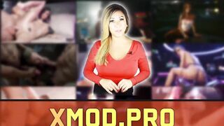 Animated pov futanari threesome cyber sex - One dick and two pussies - 12 image