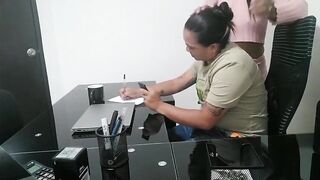 I have my secretary as a lover, while she is in my office we fuck very rich without my partner knowing - 3 image