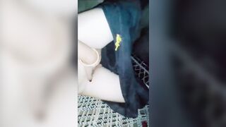 The hot girl, eager for sex, has taken off her clothes and is getting very excited for sex. She is rubbing her hot pussy very ha - 4 image