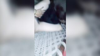 The hot girl, eager for sex, has taken off her clothes and is getting very excited for sex. She is rubbing her hot pussy very ha - 9 image