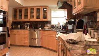 A Kinky Slim Redhead Girl Loves to Eat Pussy to a Divine Horny MILF - 2 image