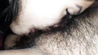 Mouthfucking my girlfriend after a long separation on New Year's Eve and cumming thrice - Lesbian Illusion Girls - 12 image