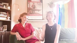 Ersties - Daphne Goes Down On Eve While They Are Outside - 13 image