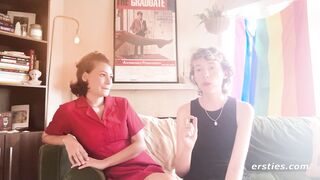 Ersties - Daphne Goes Down On Eve While They Are Outside - 14 image