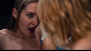 Mind controlled girls kiss and fuck each other in a slimy lesbian orgy - 14 image