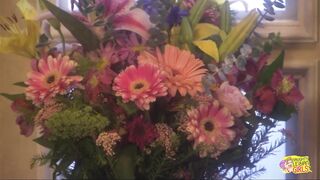 Beautiful babe was hired to take care of every need this sexy lesbian brunette had - 14 image