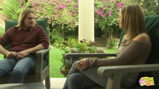 Beautiful babe was hired to take care of every need this sexy lesbian brunette had - 2 image