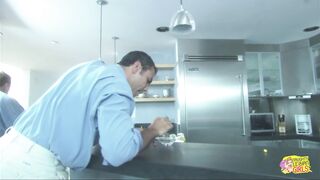 Blondes in the wild west in an open field get naked and have lesbian sex - 2 image