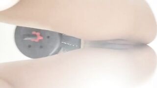 Complete exercise routine with this little red-haired witch - 4 image