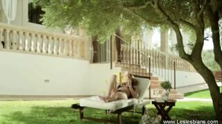 Pretty Lesbian Lovers Unite - 1 image