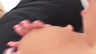 Nikky Blond and Her Blonde Girlfriend Using Lesbian Toys - 9 image