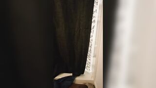 Milf fucks her toy in the shiwer while hubby works - 5 image