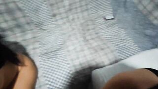 two cock-thirsty sluts, enjoying two dicks - 8 image