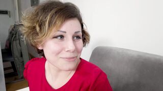 Lisa Casting,. Mary Rider Introduces Her to the World of Porn and Introduces Her to a Strap-on Rubber Cock - 2 image