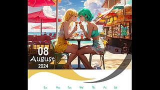 LESBIAN BEAUTY KISSING COLLECTION EROTIC AND ROMANTIC CONTENT - 1 image