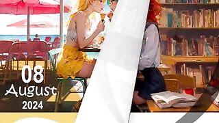 LESBIAN BEAUTY KISSING COLLECTION EROTIC AND ROMANTIC CONTENT - 12 image