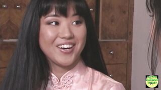 A Lesbian Asian Teaches Her Stepdaughter How to Eat Pussy and Experience an Orgasm