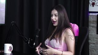 She liked it when she recorded it in the car because her ass and pussy showed, even the cum dripping down, and her fetish... - Andriza Haack (SHEER/RED) - 2 image