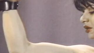 Extreme vintage BDSM session with hot master