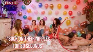 Ersties - Hot Lesbians Play a Steamy Game of Truth or Dare - 1 image