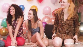 Ersties - Hot Lesbians Play a Steamy Game of Truth or Dare - 2 image